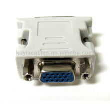 Лучшая покупка Beige 24 + 5 DVI MALE TO VGA ДЛЯ ЖЕНЩИН DVI ДЛЯ VGA ADAPTER